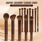 Set di Pennelli, Include 14 Pennelli per il Trucco + 1 Borsa per il Trucco + 2 Spugne per il Trucco, Contiene Pennello per Fondotinta, Pennello per Blush