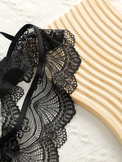 2024 Nuova ultima produzione e vendite da donna Pull Gathering Set di biancheria intima e biancheria intima in pizzo U093
