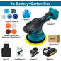 Gisha Cordless Car Polisher 8 Marce Regolabile Auto Elettrica Ceretta Levigatura Sigillatura Smalto Strumento di Potere Fit Makita 18v Batteria Spille