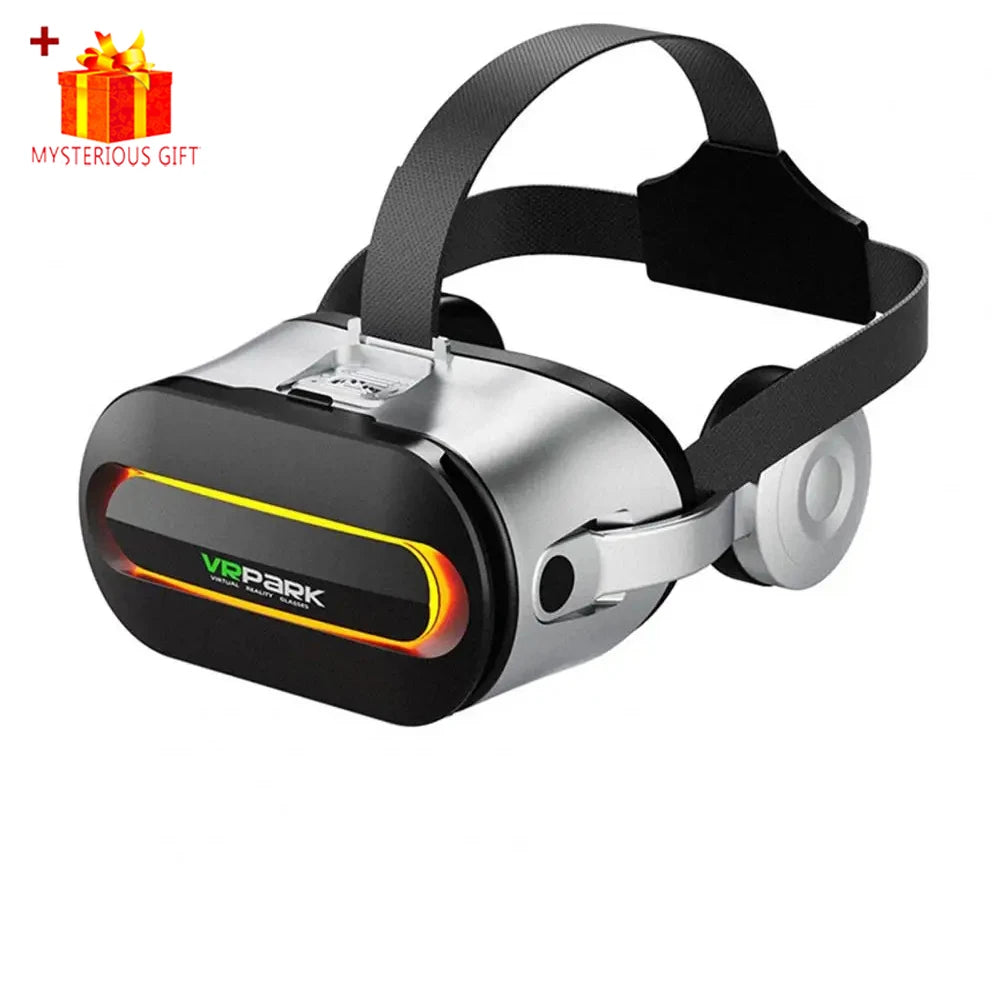 Occhiali VR Realtà virtuale Casco per telefono 3D Cuffie Lenti Occhiali Dispositivo Viar Smartphone intelligente Gioco cellulare Set di visualizzatori video mobili