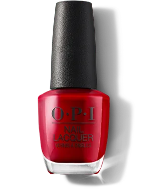 OPI Red Hot Rio Smalto per Unghie Nail Lacquer 15 ml - rosso acceso