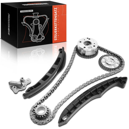 Frankberg 1x timing chain set timing chain for VW Golf V Passat Audi A1 Seat Ibiza IV Skoda Fabia II 1.4L 3C105209BE 03C109571B