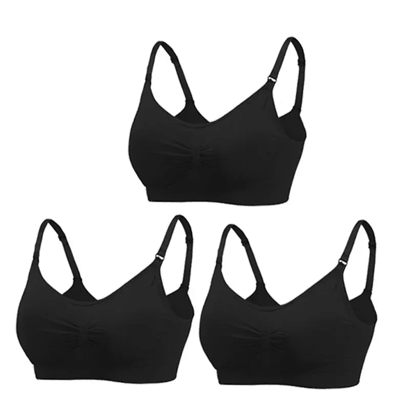 3 Pz/lotto Maternità Reggiseni Allattamento Cotone Allattamento Al Seno Donne Incinte Gravidanza Biancheria Intima Allattamento Al Seno Reggiseno Abbigliamento Lactancia