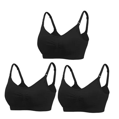 3 Pz/lotto Maternità Reggiseni Allattamento Cotone Allattamento Al Seno Donne Incinte Gravidanza Biancheria Intima Allattamento Al Seno Reggiseno Abbigliamento Lactancia