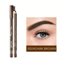 Matita per Sopracciglia Professionale a Doppia Punta con Pennello, Impermeabile, Resistente alle Macchie, Colore Naturale, Facile da Applicare, Eyeliner per Donne, Penna per il Trucco delle Sopracciglia