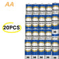 Batterie al carbonio usa e getta Panasonic 1.5V AAA AA ad alta capacità, adatte per giocattoli, telecomandi, mouse wireless, ecc.