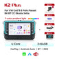 MEKEDE Android 15 Wireless CarPlay Auto Car Multimedia Player per VW Golf Passat Polo EOS T5 Skoda Combi 4G WiFi Luce Ambientale