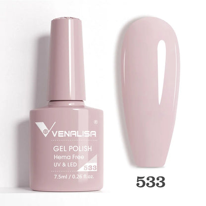 VENALISA Smalto gel per unghie da 7,5 ml Sparkle Glitter Diamante Brillante Colori estivi Semi permanente Soak off Vernice gel per unghie UV LED