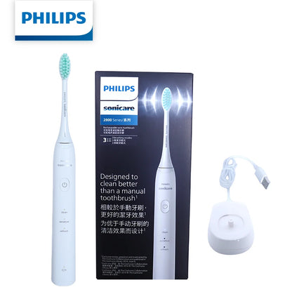 Nuovo Spazzolino Elettrico Philips Sonicare S2 HX2418, 31000 VPM, Ricaricabile con Modalità Fresh, Setole Morbide, 30 Giorni di Autonomia