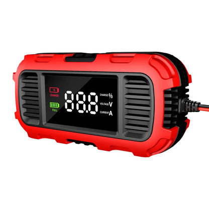 Caricabatterie Intelligente Digitale per Manutenzione Batterie al Piombo-Acido per Auto, Moto e Scooter