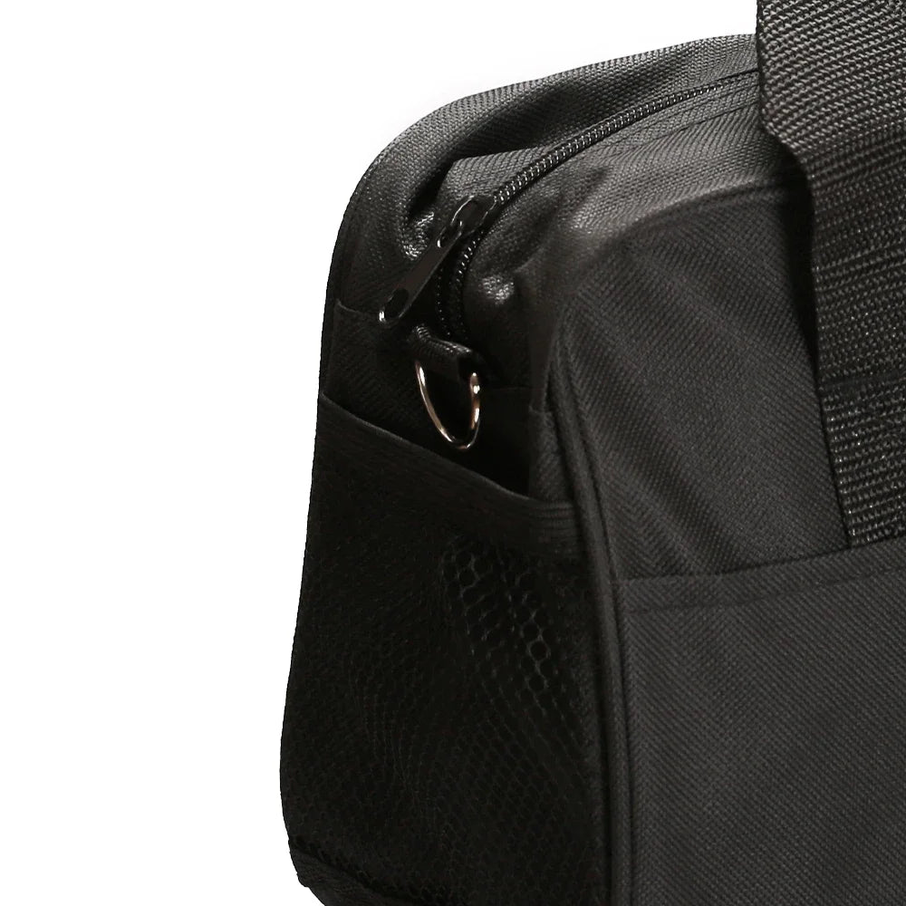 Borsa portautensili nera SPTA grande standard e grembiule da lavoro per lucidatrice per auto e strumenti di lucidatura