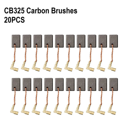 20 pz/set 5x11x16mm CB325 Spazzole di Carbone Motore Per 9554NB 9557NB Smerigliatrice Angolare Utensili Elettrici Accessori