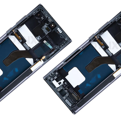 UE 6.78 ''Nuovo Display AMOLED Per Samsung Galaxy S22 Ultra 5G LCD S908 S908B S908U Con Telaio Touch Screen Digitizer sostituzione