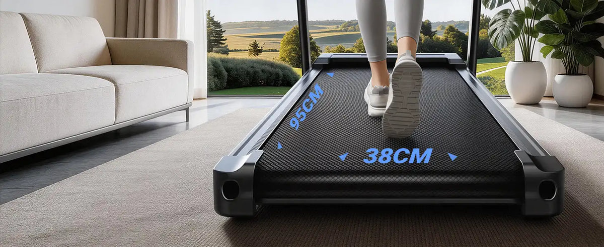 LONTEK SF20 Tapis roulant pieghevole con tre schermi più ampi e supporto, inclinazione del 15% e velocità massima di 12 km/h, 12 programmi preimpostati, capacità di carico di 180 kg