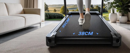 LONTEK SF20 Tapis roulant pieghevole con tre schermi più ampi e supporto, inclinazione del 15% e velocità massima di 12 km/h, 12 programmi preimpostati, capacità di carico di 180 kg