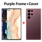 UE 6.78 ''Nuovo Display AMOLED Per Samsung Galaxy S22 Ultra 5G LCD S908 S908B S908U Con Telaio Touch Screen Digitizer sostituzione