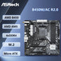 Scheda Madre ASRock B450M B450M/ac R2.0 Socket AM4 Ryzen 5 5600G 5300G 5700 3900 1500 CPU DDR4 128GB Micro ATX M.2