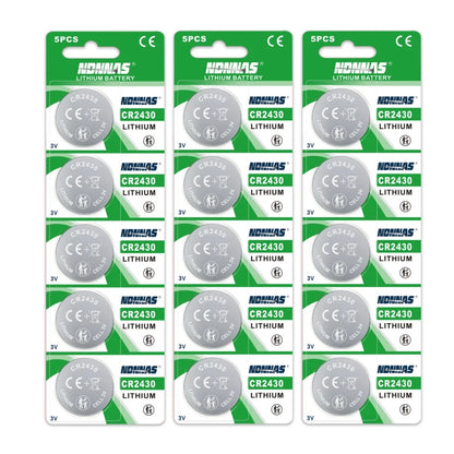 2-50 pezzi NUOVA batteria al litio CR2430 3V CR 2430 DL2430 BR2430 batterie a bottone per portachiavi orologio sveglia telecomando