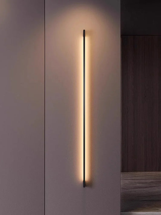 Lampada da parete lunga moderna e minimalista Lampada da parete a LED per interni Soggiorno Camera da letto Lampada da sfondo Decorazioni per la casa 110 / 220V