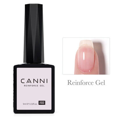 Smalto gel per unghie semipermanente senza CANNI Venalisa Hema da 9 ml Vernice gel colorata a copertura totale Diamante temperato superiore a lunga durata