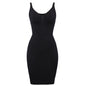 Sexy Full Slip Shapewear Abito da donna Scollo a V Aderente Biancheria intima Compressione liscia Shaper del corpo Dimagrante Vita Addome Pancia Corsetto