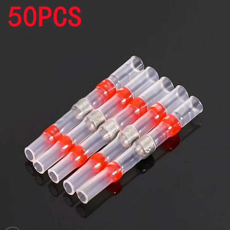 Terminale termorestringente ad anello di saldatura, impermeabile IP67, tubo termorestringente per collegamento apparecchiature elettriche, terminale connettore cavo