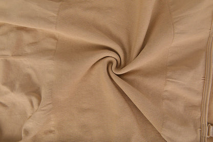 Body modellante da donna con scollo all'americana, controllo addominale, compressione, spalline convertibili, copertura totale, intimo modellante.