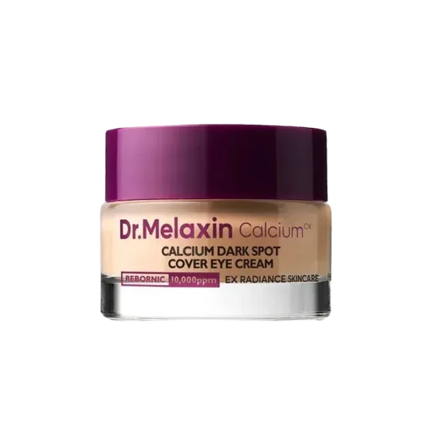 Dr. Melaxin Cemenrete Calcium Dark Spot Eye Cream | Contorno Occhi 2in1 Correttore + Trattamento | REBORNIC 10.000 ppm | Diossido di Titanio | Niacinamide + Adenosina + Collagene | Occhiaie e Tonicità | K-Beauty | 15g