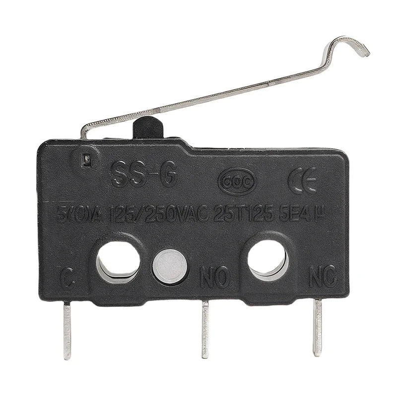 10/50/100PCS SS-5Gl NO/NC/Microinterruttore subminiaturizzato di commutazione, microinterruttore di finecorsa a 3 terminali precablato a 2 terminali