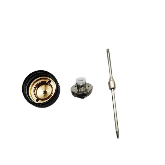 Pistola a spruzzo 1500P Kit ugelli 1,7 mm Tappo pistola per vernice Ugello Ago in tre pezzi