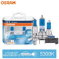 OSRAM H7 H4 H1 H11 HB3 9005 HB4 9006 Lampadina Alogena per Fari Auto, Luce Abbagliante/Anabbagliante 5300K 12V 55W, Bianco Hyper Cool Blue (2 Pezzi)