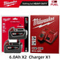 Batteria agli ioni di litio Milwaukee M18 18V 6.0Ah 12.0Ah ad alta potenza, 100% originale, per utensili elettrici a batteria 48-11-1850 48-11-1815