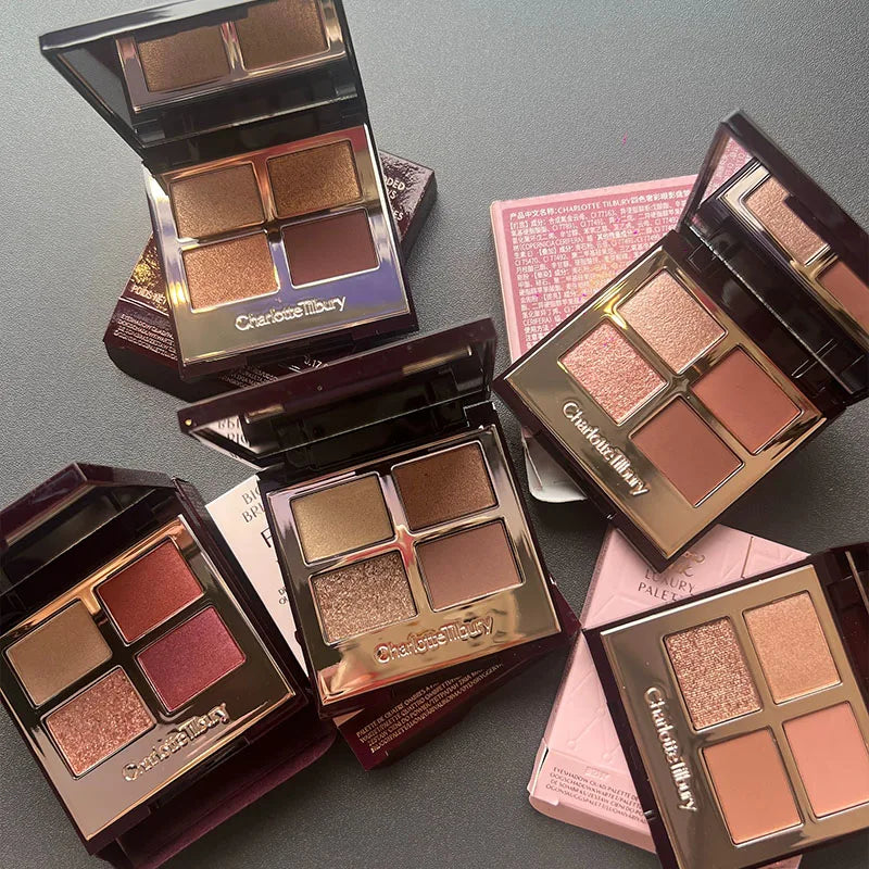 Palette Ombretti Charlotte Tilbury 4 Colori 5.2g Pillow Talk Naturale Facile da Applicare Fondotinta Ombretto Cosmetici