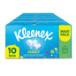 Kleenex Family Box, Fazzoletti di Carta, 128 Veline, Kleenex Fazzoletti in Scatola con Carta Certificata FSC, 10 Scatole
