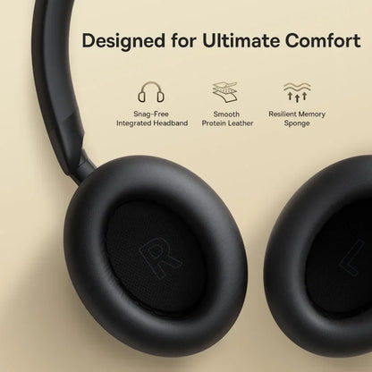 Cuffie Bluetooth Baseus Bowie MH1 con Cancellazione del Rumore 48dB, Hi-res LDAC, Cuffie Over-Ear, Auricolari Wireless
