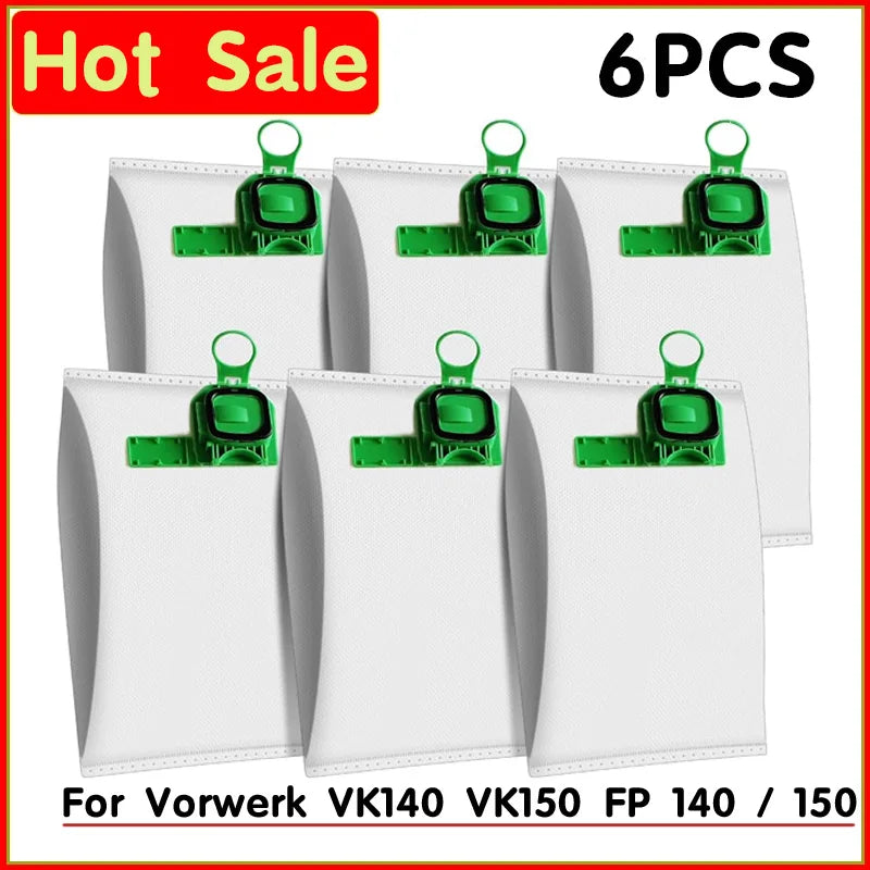 Kit sacchetto per la polvere compatibile per Vorwerk Kobold VK140 VK150 FP140 FP150 sacchetto per aspirapolvere accessori filtri pezzi di ricambio