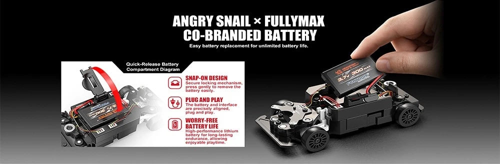 MJX HYPER GO Nuovo Prodotto 43308 Auto Telecomandata 1/43 Auto da Rally per Interni ed Esterni, Drift ad Alta Velocità, Trazione Integrale