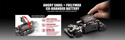 MJX HYPER GO Nuovo Prodotto 43308 Auto Telecomandata 1/43 Auto da Rally per Interni ed Esterni, Drift ad Alta Velocità, Trazione Integrale