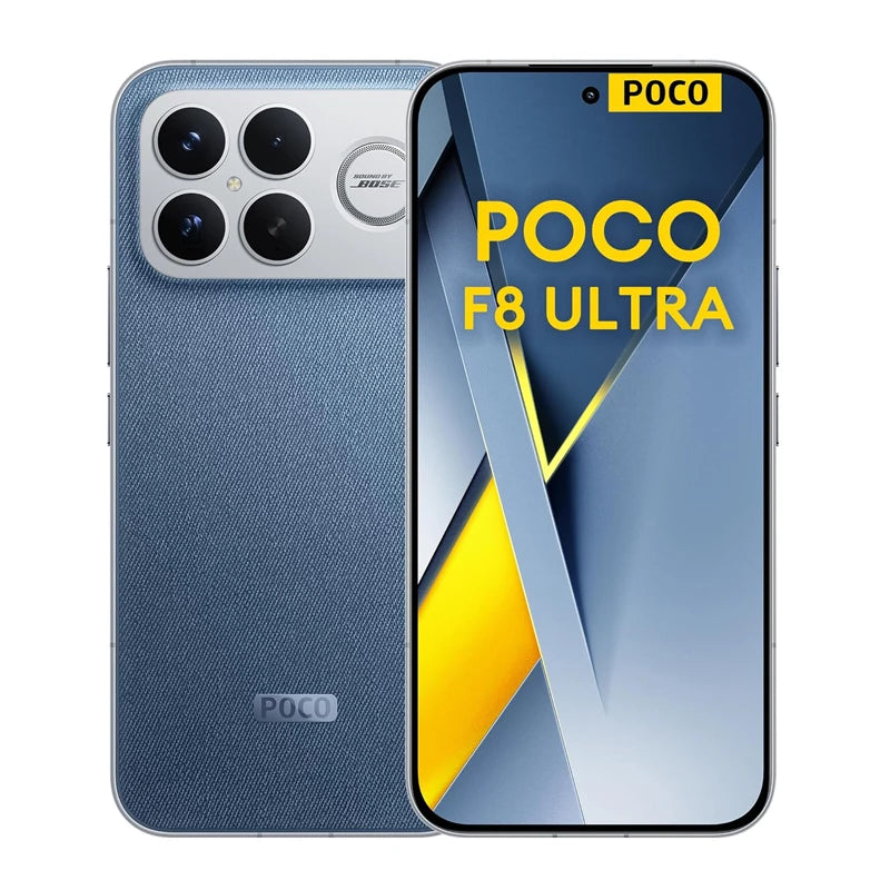 POCO F8 Ultra Snapdragon 8 Elite Gen 5 6500mAh 6.9" 120Hz Display AMOLED POCO Hyper RGB con supporto NFC Smartphone