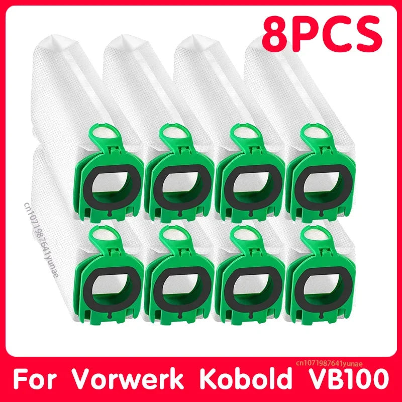 Sacchetto per la polvere Premium per Vorwerk Kobold VB 100 FP 100 VB100 FP100 Sacchetto filtro per aspirapolvere Pezzi di ricambio Accessori