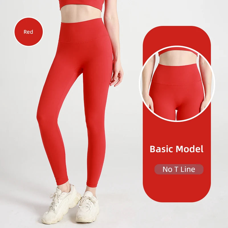 2024 Vendita calda Fitness Allungamenti Leggings femminili a figura intera Pantaloni da corsa Pantaloni da yoga comodi e aderenti Legging da allenamento
