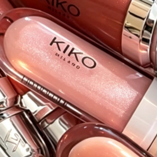 Kiko Original Smalto per labbra effetto specchio 3D, impermeabile, non sbiadisce, non si trasferisce, colore delicato tipo pasta di fagioli, finemente lucido, punto di fascino, rosso