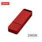 Chiavetta USB Lenovo Mini ad alta velocità, in metallo, resistente e portatile, con capacità di archiviazione di 2 TB/1 TB/512 GB/256 GB/128 GB, ideale per PC, laptop e sistemi audio per auto.