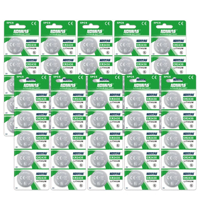 2-50 pezzi NUOVA batteria al litio CR2430 3V CR 2430 DL2430 BR2430 batterie a bottone per portachiavi orologio sveglia telecomando