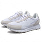 PUMA Sneakers casual leggere retrò in pelle scamosciata beige con cuciture in mesh 397377-05