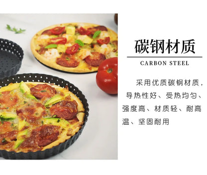 5/8/9 pollici Tortiera Perforata PIZZA Pan Antiaderente Torta Alla Frutta Stampi Per Torte Teglia Fondo Teglia Da Forno Bakeware Strumenti