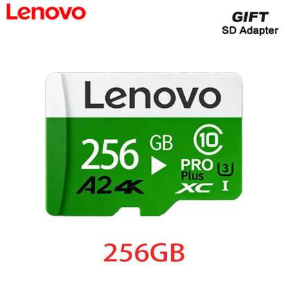 Scheda di Memoria Lenovo ad Alta Velocità 1024GB 512GB 128GB Classe 10 A2 Micro TF SD Card 256GB Spedizione Diretta per Action Camera Gopro