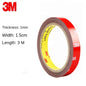 3M VHB Forte biadesivo adesivo 3M 4229P 5-50mm Nastro adesivo in schiuma senza traccia impermeabile per auto casa interna ad alta temperatura