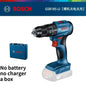 Trapano avvitatore a impulsi senza fili Bosch GSB 185-LI 18V, motore brushless, 1900 giri/min, cacciavite elettrico multifunzione, utensili elettrici (senza batteria)