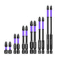 5-60PCS PH2 Set di punte per avvitatore a percussione Set di cacciaviti a croce magnetici Set di punte per trapano a percussione Vite Cacciavite a croce antiscivolo in acciaio legato